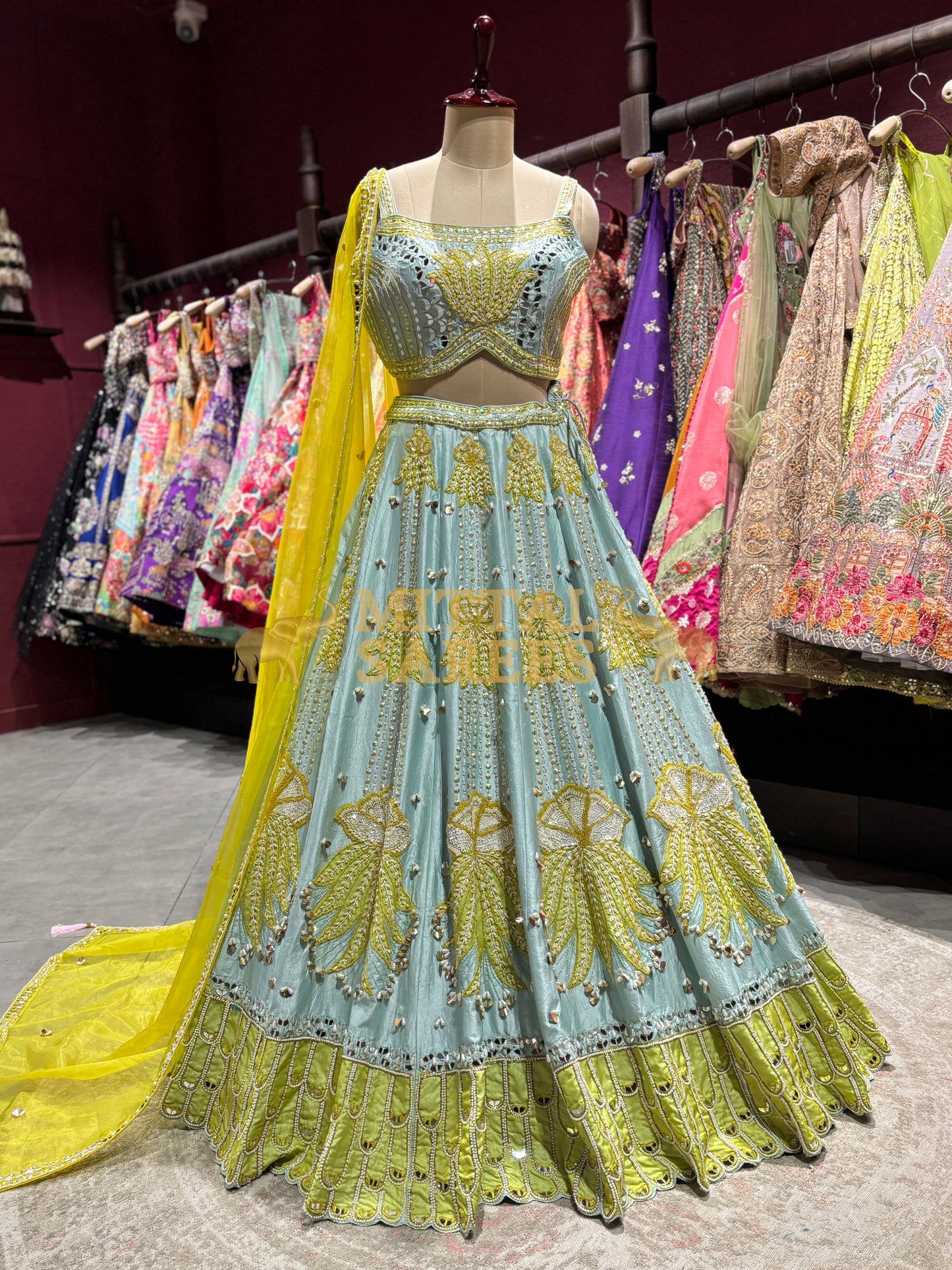 Royal Radiance Embroidered Designer Lehenga Set