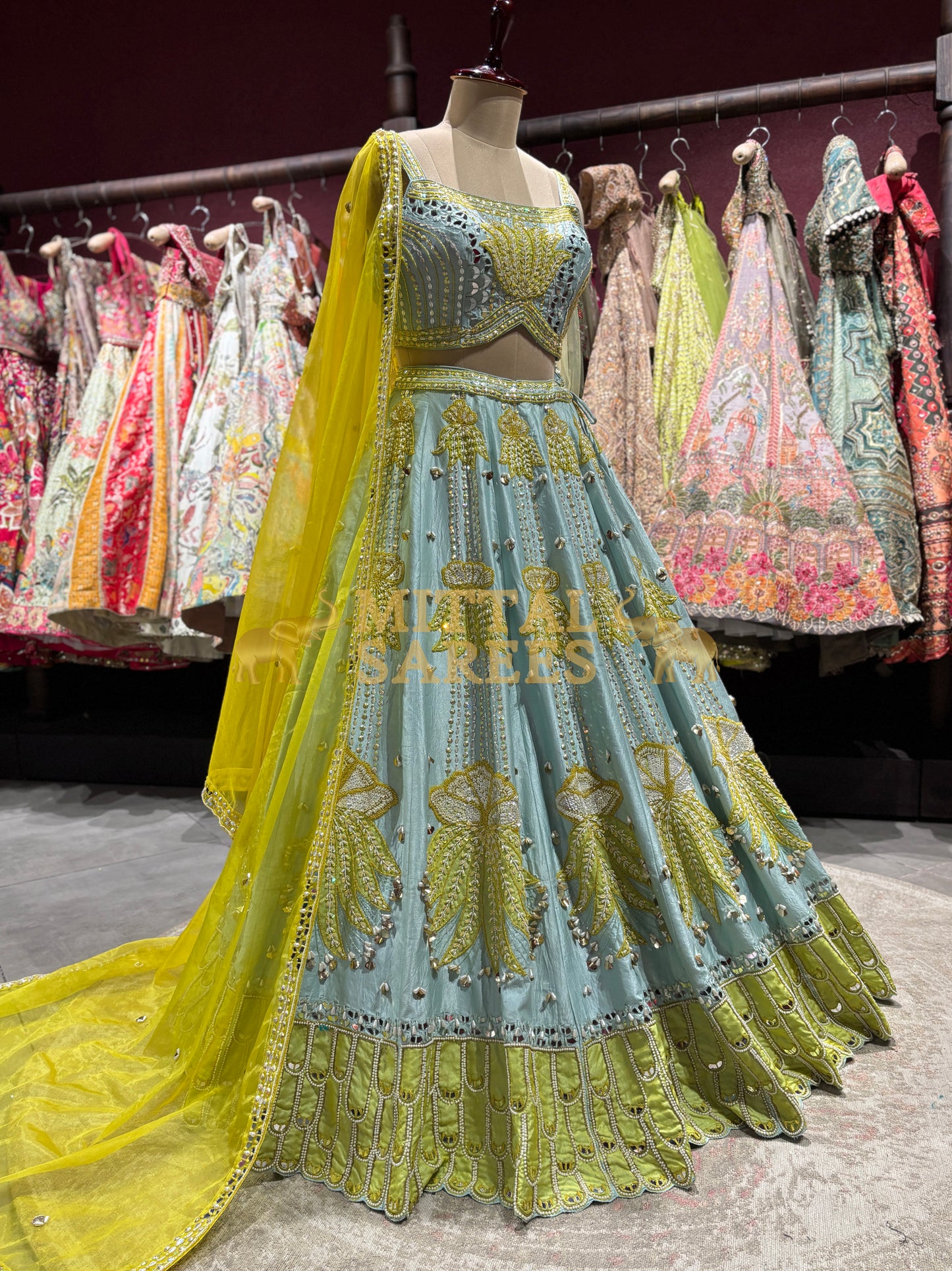 Royal Radiance Embroidered Designer Lehenga Set