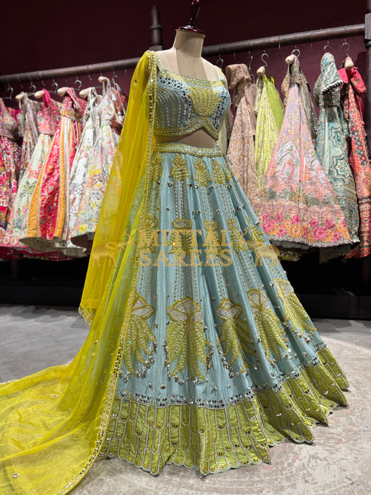 Royal Radiance Embroidered Designer Lehenga Set