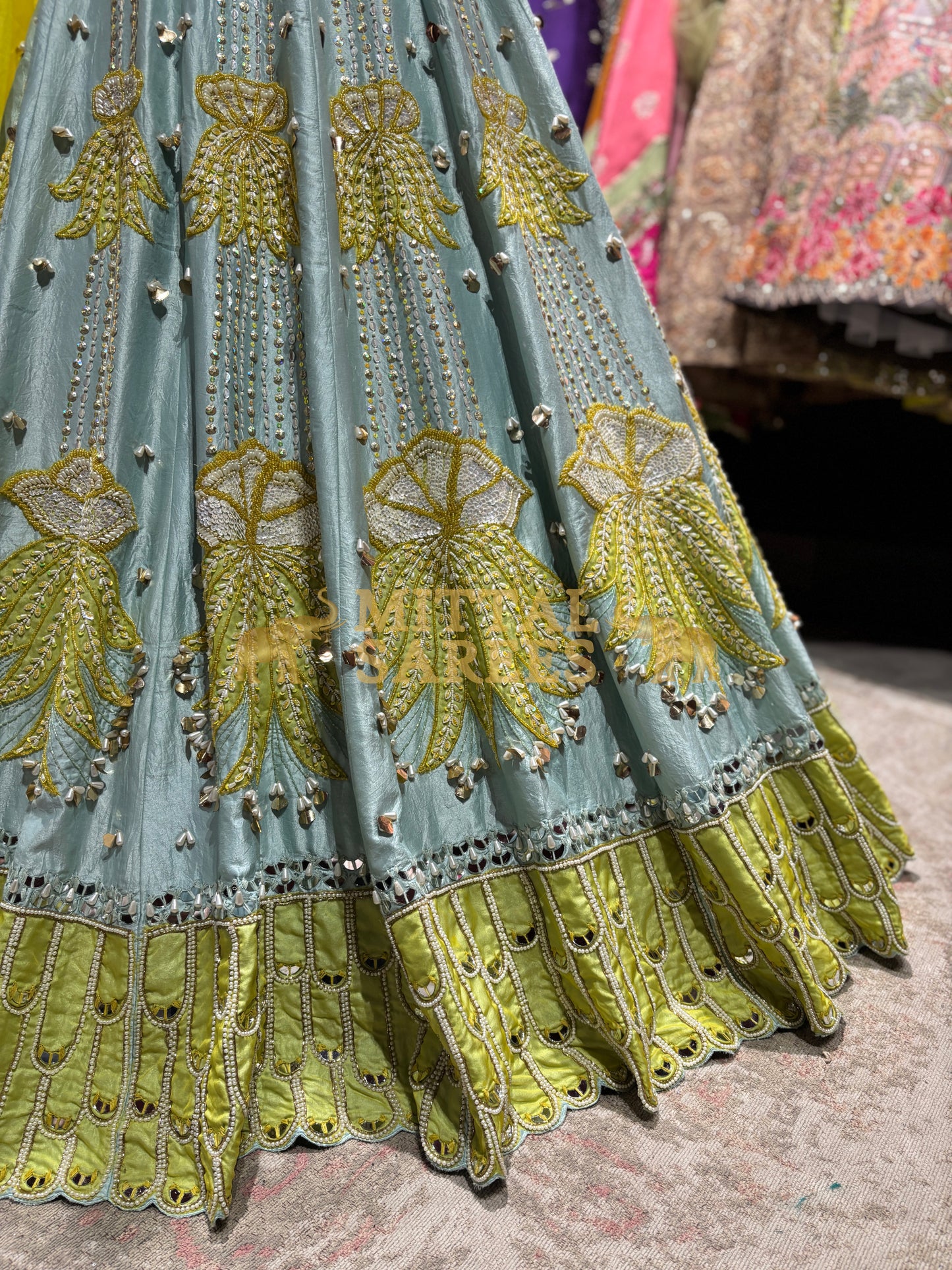 Royal Radiance Embroidered Designer Lehenga Set