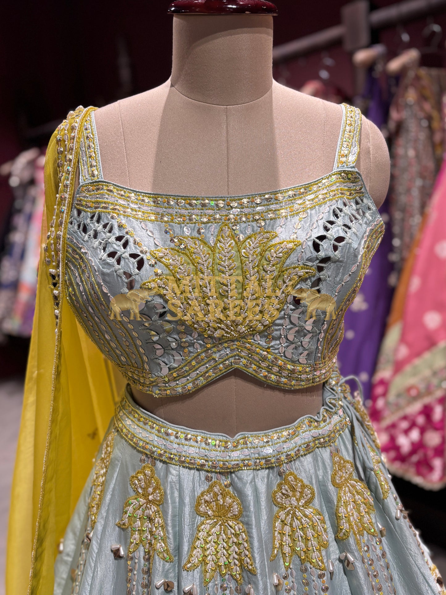 Royal Radiance Embroidered Designer Lehenga Set