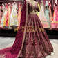 Royal Palace Inspired Heavy Embroidered Lehenga Set