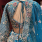 Teal Heavy Embroidered Bridal Lehenga with Dupatta Set 2026!