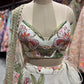 Floral Garden Designer Lehenga With Artistic Embroidery Work