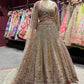 Multicolour Zari Embroidered Bridal Lehenga Set