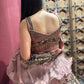 Grand Lehenga in Multicolor with Beaded Blouse & Ruffled Dupatta