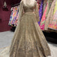 Golden Maharani Designer Lehenga With Grand Heritage Zari Work