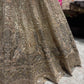 Golden Maharani Designer Lehenga With Grand Heritage Zari Work