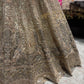 Champagne Gold Heavy Embroidered Bridal Lehenga Set