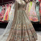 Ivory Multicolour Heritage Print Lehenga Set