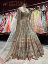 Ivory Multicolour Heritage Print Lehenga Set