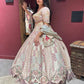 Designer Inspired Handwork Pearl Silk Lehenga