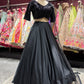 Classic Black Sequin Designer Lehenga Set