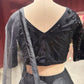 Classic Black Sequin Designer Lehenga Set