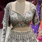 Ivory Heritage Embroidered Bridal Lehenga