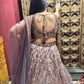 Multi-Colour Lehenga with Miror & Multi Resham Work