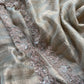 Sky Blue Designer Saree with Embellished Border & Sequin Detailing