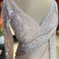 Pink White Designer Saree with Pearl Embroidery and Scallop Border