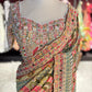 Rajwada Rang Mahal Heritahe Saree With Designer Blouse