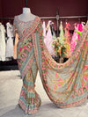 Rajwada Rang Mahal Heritahe Saree With Designer Blouse