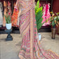 Heritage Designer Saree with Embroidered Border and Statement Blouse