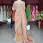 Patola Inspired Saree with Heavy Mirror Work & Designer Blouse