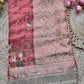Krishan Leela aree with Peacock Embroidery and Heavy Golden Border
