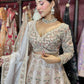 Heavy Embroidered Lehenga with Floral & Peacock Motifs