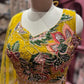 Mustard Yellow Floral Embroidered Festive Lehenga Set
