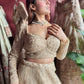 Golden Maharani Designer Lehenga With Grand Heritage Zari Work