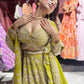 Perfect Zari & Sequins Lehenga with Deer Motifs and Dome Accents