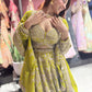 Perfect Zari & Sequins Lehenga with Deer Motifs and Dome Accents