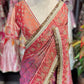 Banarasi Designer Saree with Heavy Golden Zari Border