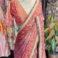 Banarasi Designer Saree with Heavy Golden Zari Border