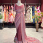 Maroon Designer Saree with Multi-Color Embroidery & Sequin Work