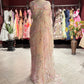 Net Designer Saree with Floral Embroidery and Embellished Blouse