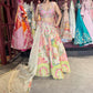 Floral Garden Embroidered Festive Lehenga Set Design
