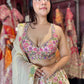 Floral Garden Embroidered Festive Lehenga Set Design