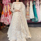 Designer Lehenga with Embellished Blouse and Intricate Dupatta