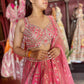 Lehenga Set with Sequins & Beadwork – Bridal Couture Edition