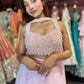 Grand Designer Blush Pink Lehenga with Beaded Choli
