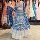 Grand Embroidered Lehenga Set with Zari & Beadwork Detailing