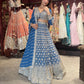 Grand Embroidered Lehenga Set with Zari & Beadwork Detailing