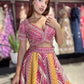 Exquisite Embroidered Lehenga Set for Traditional Elegance