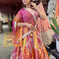 Exquisite Embroidered Lehenga Set for Traditional Elegance