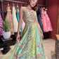 Embroidered Lehenga with Sheer Dupatta Traditional Craftsmanship