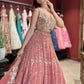 Designer Mirror Work Lehenga Choli with Embellished Blouse & Dupatta