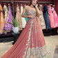 Designer Mirror Work Lehenga Choli with Embellished Blouse & Dupatta