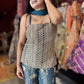 Sharara Set with Sequin Peplum Top & Dupatta Designer Festive Wear