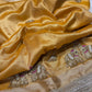 Yellow Colour Gajraj Maharani Saree With zari border